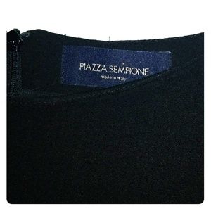 Piazza Sempione Black Dress